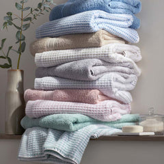 Textured Dot Bath Towel - Jute
