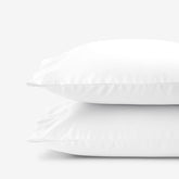 Premium Smooth Supima® Cotton Wrinkle-Free Sateen Pillowcase Set - White, King