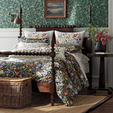 Strawberry Fields Classic Cool Cotton Percale Comforter - Black Multi, King/Cal. King