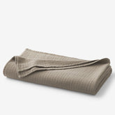 Gossamer Cotton Blanket - Taupe, Full