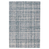 Harris Hand Hooked Wool Rug - Blue/Ivory, 2' x 3'