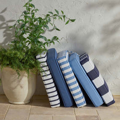 Replacement Boxed Edge Chair Cushion - Air Blue, 16 in. x 15 in.