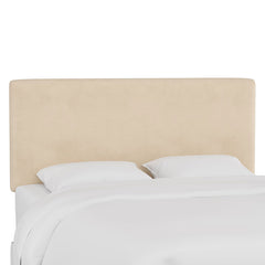 Tribeca Velvet Headboard - Pearl