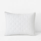 Pintuck Quilted Sham - White, Standard