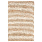 Twiggy Natural Handwoven Jute/Wool Rug - Natural, 3' x 5'