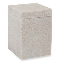 Modern Cotton Jar - Ivory