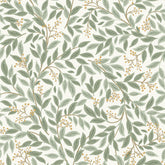 Willowberry Traditional Wallpaper - Sage White, Roll