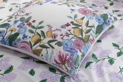 Garden Party Decorative Square Pillow Cover - Ivory