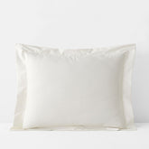 Classic Smooth Wrinkle-Free Sateen Sham - Creme, Standard