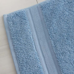 Turkish Cotton Bath Mat - Blue Water, 20 in. x 36 in.