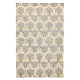 Tala Handwoven Jute Rug - Blue, 5' x 8'