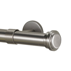Spile Finial and 1" diameter Rod Set - Stainless Steel, 48"