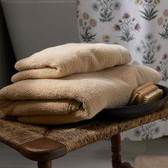 Plush Spa Solid 4-Piece Bath & Hand Towel Set - Antique Beige