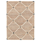 Kali Handwoven Jute Rug - Brown, 2' x 3'