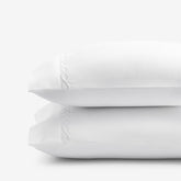Marcella Premium Smooth Egyptian Cotton Sateen Pillowcase Set - White, King