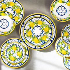 Palermo Melamine Dinner Plates, Set of 4