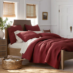 Voile Sham - Chili, Standard