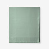 Classic Cool Cotton Percale Flat Bed Sheet - Thyme, Twin