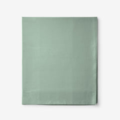 Classic Cool Cotton Percale Flat Bed Sheet - Thyme, King