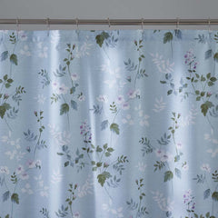 Wispy Meadow Premium Smooth Wrinkle-Free Sateen Shower Curtain - Blue Multi
