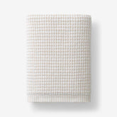 Textured Dot Bath Towel - Jute