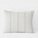 Stripe Quilted Sham - Awning Stripe, King