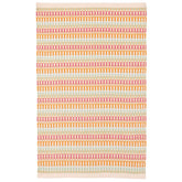 Candy Stripe Handwoven Indoor/Outdoor Rug - Pink Multi, 2' 6" x 8' Runner