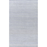 Handwoven Mini Checkered Performance Rug - Blue, 2' 3" x 8' Runner