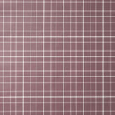 Plaid Traditional Wallpaper - Brick, Swatch