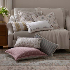 Yarn-Dyed Plaid Reversible Sham - Brick, Euro