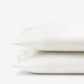 Classic Smooth Wrinkle-Free Sateen Pillowcase Set - Creme, Standard