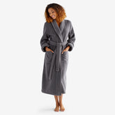 Women's Long Robe - Gunmetal, XS