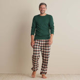 Family Flannel Men's Jogger Pants Pajama Set - Idyllwild, XXL