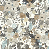 Garden Party Traditional Wallpaper - Linen Multi, Swatch