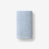 Textured Dot Hand Towel - Blue