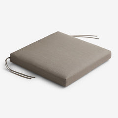 Replacement Knife Edge Chair Cushion - Taupe, 21 in. x 19 in.