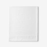 Classic Cool Cotton Percale Flat Bed Sheet - White, King