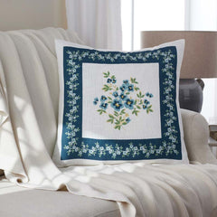 Suhana Decorative Square Pillow Cover - Blue, 20 in. x 20 in.