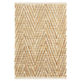 Meghan Handwoven Jute Rug - Ivory/Beige, 2' x 3'