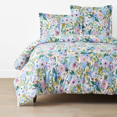 Garden Party Classic Cool Cotton Percale Comforter - Lilac, Twin/Twin XL