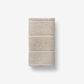 Textured Stripe Hand Towel - Alabaster