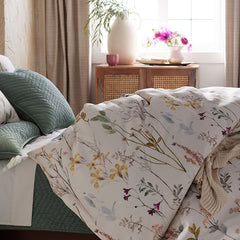 Peyton Premium Smooth Sateen Bed Sheet Set - Multi, Twin