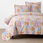 Garden Jubilee Classic Cool Cotton Percale Duvet Cover - Multi, King/Cal. King