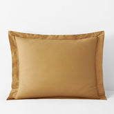 Classic Cool Cotton Percale Sham - Amber, King