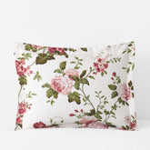 Victorian Bloom Premium Smooth Wrinkle-Free Sateen Sham - Ivory Multi, King