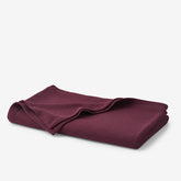 Cotton Weave Blanket - Merlot, King/Cal. King
