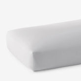Premium Cool Supima® Cotton Percale Fitted Bed Sheet - Pearl Gray, Twin