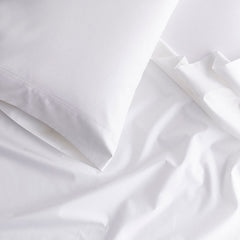 Premium Cool Supima® Cotton Percale Sham - White, Euro