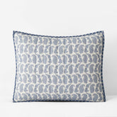 Jiya Reversible Quilted Sham - Blue, King