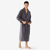 Men's Robe - Gunmetal, L